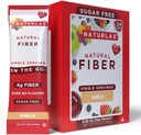 Sugar-Free Vanilla smaksatt Psyllium Husk, 24 fiberpaket