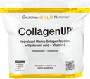 Kalifornien Gold Nutrition CollagenUP®, Hydrolyzed Marine Collagen Peptides med Hyaluronsyra och vitamin C, Unflavored, 2,2 lb (1 kg)