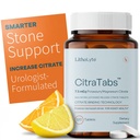 CitraTabs® 7,5 mEq | Extended-Release Citrate Tablets | Kidney Health Protector | Science-Backed Support Beyond Cleanse, Detox eller Stone Dissolver Supplements | 120 tabletter