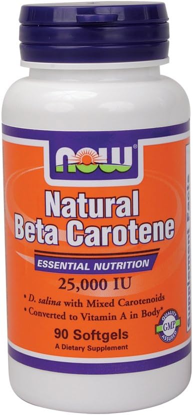 Nu Foods Beta Carotene (Natural) - 90 Softgels 2 Pack