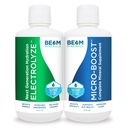 BEAM Minerals Micro-Boost och Electrolyze Advanced Set | Avancerad Electrolyte & Micronutrient Support | 100% Bioavailable, Ionized Format