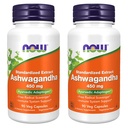 Nu livsmedel Ashwagandha Extract 450mg, 90 VCaps (Pack of 2)