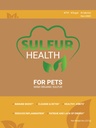 Organic Pet Sulfur - 99,9% Pure MSM Supplement för husdjur - Lab-Tested och Certified Pet MSM