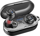T10 trådlösa öronproppar Bluetooth 5.3 Hörlurar, App Anpassa EQ, Ergonomisk Design, 55H Playtime, Wireless Charging Case, IPX8 Waterproof Sound in-Ear Headset, 2025 New Version