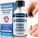FUNGINIX Toenail Fungus Behandling Extra Styrka - Antifungal Nail Behandling med 10% Odecylenic Acid & Tea Tree Oil - Nourished by 15 + Natural Oils & Botanicals - Made in USA (Packaging May Vary)