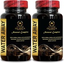 Generiskt naturligt vatten bort piller - vattenförlustpiller, vattendietpiller, vattenförsörjning, vattenpiller vattenretention, vattenretention, vattenpiller Vitaminer - 2 flaskor