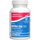 Kalcium Magnesium D3 Bone Supplement för kvinnor - Klinisk benstyrka Supplement med Magnesium Calcium Vitamin D3 & Boron Komplex för Ben Underhåll - 120 greve Nutra Cal 1:1
