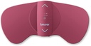 Beurer EM50 TENS Unit and Heating Pad - Portable Period Cramps Pain Relief, Rechargeable, Auto Shut-Off, 15 TENS-nivåer, snabbvärme, för drogfri menstruation eller lägre ryggsmärtlindring