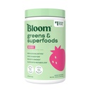 Bloom Nutrition Superfood Greens Powder, Digestive Enzymes med probiotika och prebiotika, Gut Health, Bloating Relief för kvinnor, Chlorella, Green Juice Mix med Beet Root Powder, 25 SVG, Berry