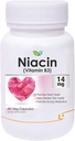 Generisk VEDA Nutraceuticals 14mg Vitamin B3 med Inositol 50mg Supplement - 60 Veg Capsules