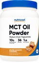 Nutricost Premium MCT Oil Powder (1 LB) (Salted Carmel) - Bäst för Keto, Ketosis och Ketogenic Diets - Non-GMO och Gluten Free, Medium Chain Triglyceride