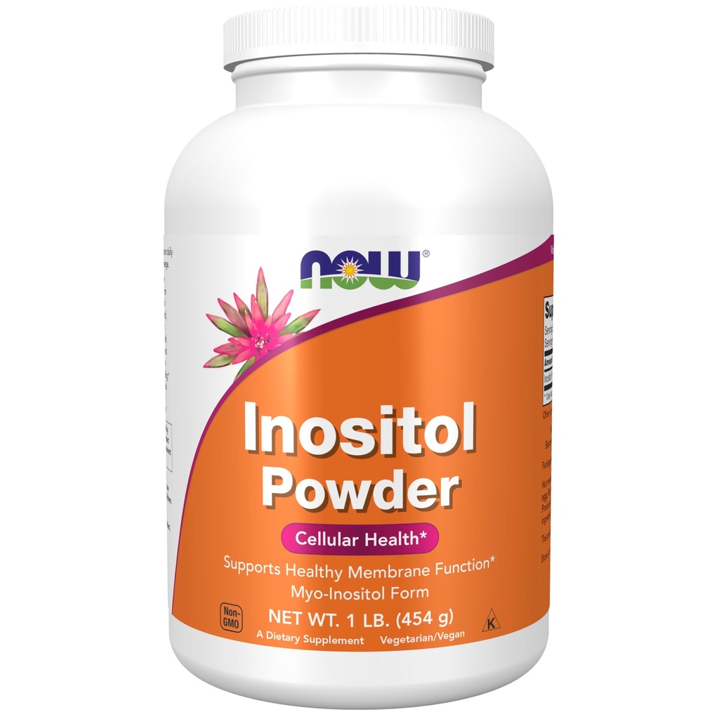 NOW Foods Supplements, Inositol Powder, Neurotransmittor Signaling*, Cellular Health*, 1-Pound