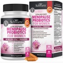 Klimakteriet kosttillskott för kvinnor - 40 miljarder CFU klimakteriet probiotika för kvinnor - Stöd för Hot Flashes Night Sweats Mood Swings and Balance - Non-GMO, 30 Easy-Swallow Capsules, 30 portioner
