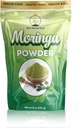 Moringa Leaf Powder 8 oz (227g) | 100% Pure Moringa Powder | Lätt blandningar i drycker och smoothies