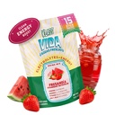 Hydration + Energy Electrolyte Drink Mix - Strawberry Watermelon Agua Fresca Flavor | Sugar-Free Powder med koffein, L-Theanine, Coconut Water & Minerals | 15 Single-Serve Stick Packs