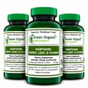 Green Organic Supplements Hawthorn Berry Capsules, Leaf, Flower, Hawthorn Supplements Contains 90 Capsules, Natural Hawthorn Herbs for Cardiovascular Health & Natural Heart Care (Pack of 3)