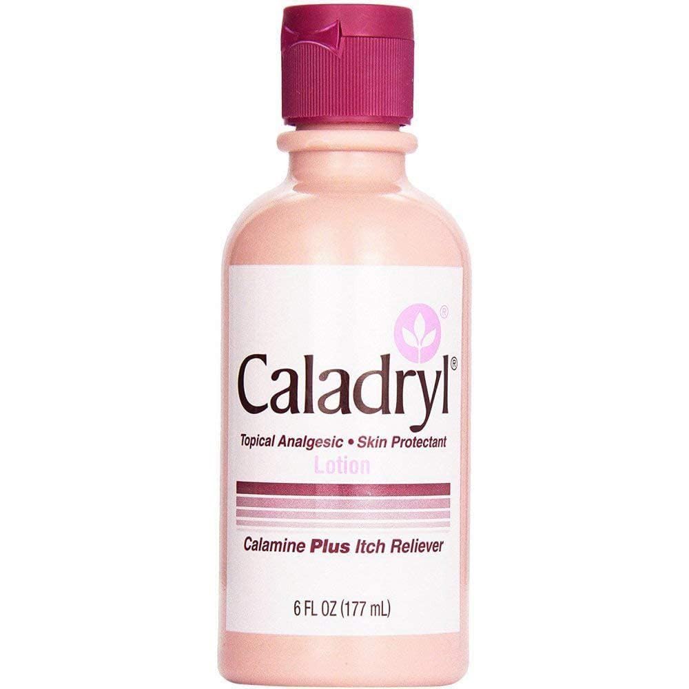 Calamine Lotion av Caladryl, Skin Protectant plus Itch Relief, 6 Fl Oz