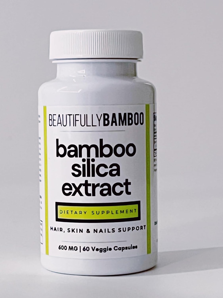 Generisk Bamboo Silica extrakt kapslar [Beautifully Bamboo], 60 greve av 1)