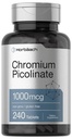Horbaach Chromium Picolinate 1000mcg | 240 tabletter | Vegetarisk formel | Icke-GMO, Gluten fri tillägg