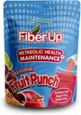 Utsökt, prebiotiskt lösligt fibertillskott, fruktpunch, 48 portioner.