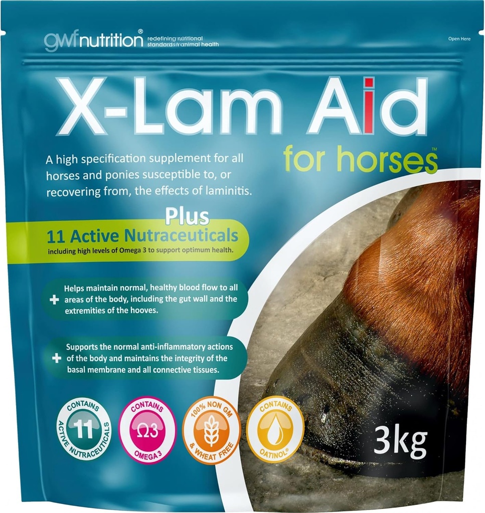 Gor Pets GWF Nutrition X-lam Aid för hästar påse 3 kg
