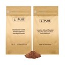 PURE ORIGINAL INGREDIENTS Chasteberry Extract och Licorice Extract Bundle, 1 lb Var och en icke-GMO, Gluten Free Supplements