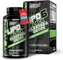 Nutrex Research Lipo-6 Cleanse & Detox för viktminskning & Digestive Health | 7 Day Fast-Acting Natural Colon Cleanser och Detox för kvinnor och män | Minska uppblåsthet, öka energi, lätt matsmältning