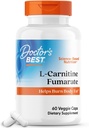 Läkare BEST L-Carnitine Fumarate, hjälper till att bränna kroppsfett, icke-GMO, Gluten Free, Soy Free, Vegan 60 Veggie Caps
