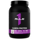 Regel 1 Casein Protein - 25g Protein och 11g EAA Per Serving från långsam frisättning Micellar Casein för övernattning och hållbar leverans mellan måltider (2 pund *, Vanilla Crème)