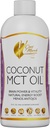 Cocó March N.M.D MCT Oil - Intermittent Fasting Support, Metabolism, Brain Power Boost, Natural Energy från Coconut, Fri från Gluten, Dairy, Soy, Vegan & Keto-Friendly, 32 Fl Oz