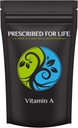 Prescribed For Life Vitamin A Powder | 500,000 IU Retinyl Acetate | Gluten Free, Vegan, Non GMO (1kg / 2.2lb)