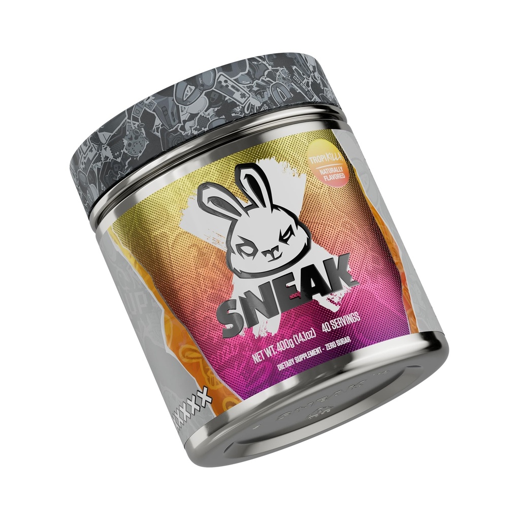 SNEAK Energy Drink Powder | Tropikilla | No Sugar. Inga Nasties. Bara naturlig koffein, fokus-Boosting Nootropics | 40 portioner