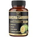 Premium Garcinia Cambogia kapslar med grönt te, Arjuna, vitlök, gurkmeja, svartpeppar - Body Health & Immune Support Supplement - 1 Pack 150 Caps för 5 månader