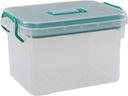 Clear Plast Storage Box Organizer/Medicine Box, Family Emergency Kit Storage Box