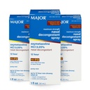 Maximal styrka Nasal Decongestant Spray, Oxymetazoline HCl 0,05% Pump Mist, Non-Drowsy Nasal Spray, upp till 12-timmars Relief från Nasal Congestion, Colds och Allergies 1 Fl. Oz. (3-Pack)
