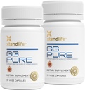 Xtendlife GG Pure Geranylgeraniol för CoQ10, Bone, Muscle & Heart Support - 150mg GG Gold från Annatto Seeds - Perfekt för Statinanvändare - 2 månaders leverans (Pack of 2)