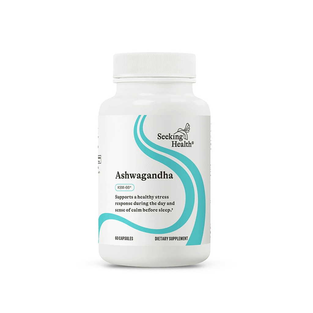 Söker Health Ashwagandha Extract, Potent 467 mg Natural Ashwagandha med 5% Withanolide, stöder balanserad humör, fokus och sömn, Vegan och vegetariska (60 kapslar) *
