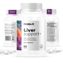 Tredjepartstestade levertillskott med Zink, Choline, Milk Thistle, Beetroot, Artichoke Extract, Chanca Extract, Dandelion | Liver Detox och Cleanse | Made in USA