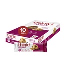Tänk! Delight, Keto Protein Bars, Healthy Low Carb, Gluten Free Snack - Chocolate Peanut Butter Cookie Dough, 10 Count (Packaging May Vary)