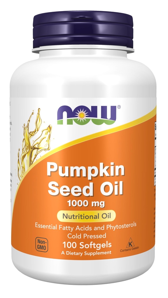 Now Foods, Pumpkin Seed Oil Softgels 1000mg - 100 Softgels