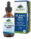 Pure Mountain Botanicals St Johns Wort Tincture - Kosher Liquid St John's Wort Alcohol-Free Extract 500mg Vegan Supplement