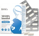 BHKs Pre-Pregnancy Fertility Supplement, Hormonal Balance & Healthy Ovarian Function Support för kvinnor, reguljära cykler med Inositol, 60 kapslar