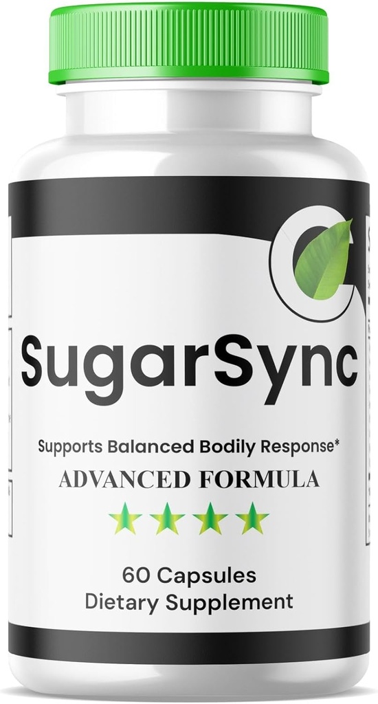 (1 Pack) Sugar Sync Glyco Optimizer Capsules, SugarSync Glyco Optimiser, Sugar Sync Joint Optimizer, Sugar Sync Gluco Cleanse Detox Formel, SugarSync Glycol Reviews (60 kapslar)