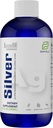 Flytande Ionic Silver Supplement | naturligt inflammatoriskt svar Support | Hälsosam hud, hår och naglar | Immun Support | Naturligt silver