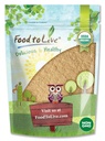 Mat till levande organiska Amla Berry Powder (Amalaki), 8 Oz Non-GMO Indian Gooseberry, Raw, Pure, Finely Ground, Kosher, Vegan. Rik i antioxidant, vitamin C. Perfekt för smoothies, skakar, yoga, juicer