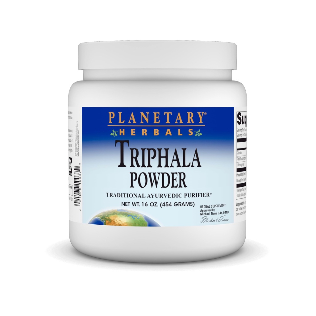 Planetary Herbals: Triphala 16 oz. Powder