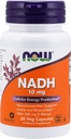 Nu livsmedel NADH med Ribose, 10 mg, 60 Vcaps