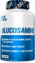 Evlution Nutrition Glukosamin - 500mg Glukosamin Sulfat - Gemensamt hälsotillskott - Mobilitet och flexibilitetsstöd - 90 portioner
