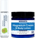 Migrastil Migraine Stick® och Topical Magnesium Cream & Body Lotion Bundle