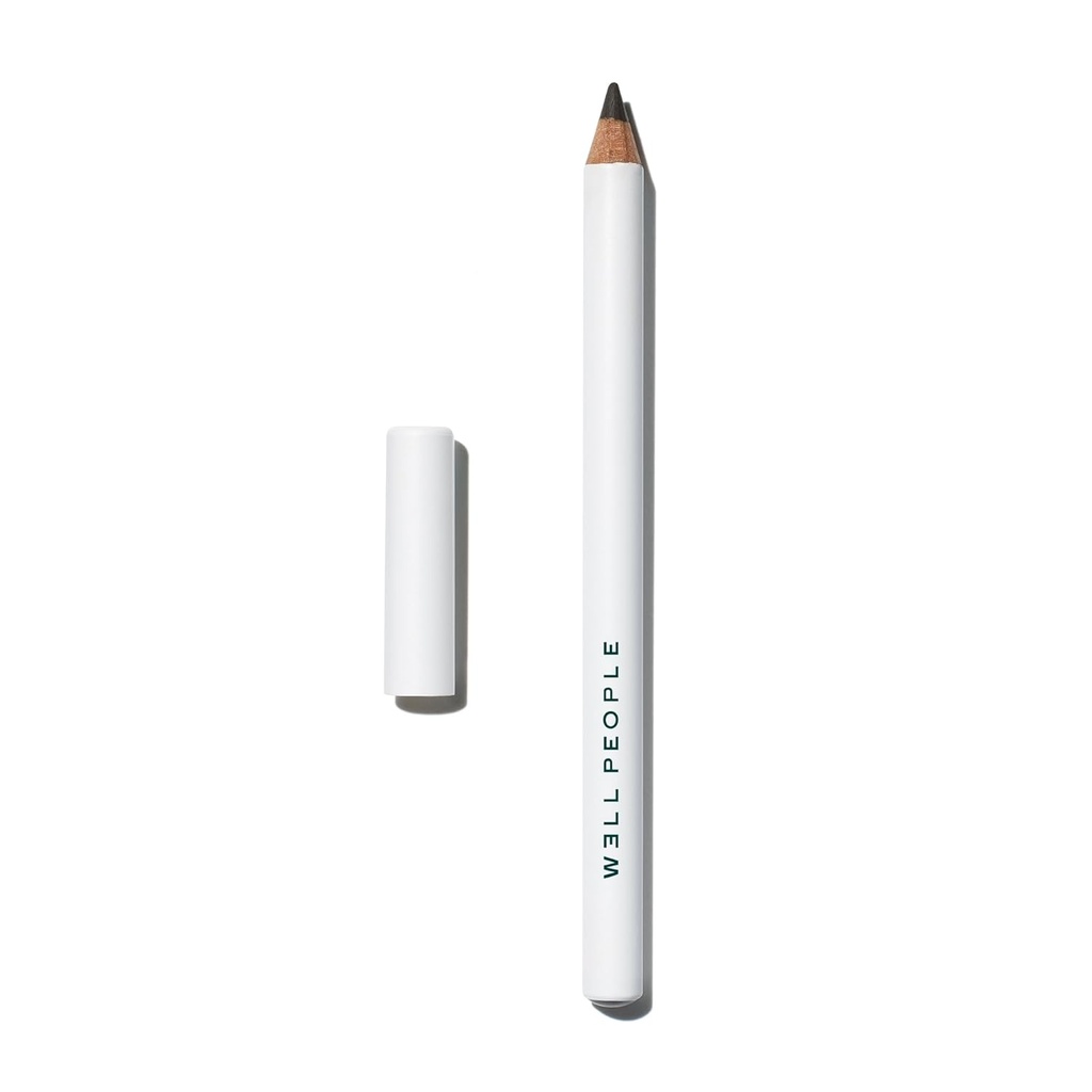 Well People Fresh Lines Eye Pencil, High-pigment Eyeliner Pencil för Lining & Definiera dina ögon, Smudge-resistent, Vegan & Cruelty-fri, Brown